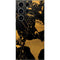 Black and Gold Scattered Marble Galaxy S25 Ultra Skin