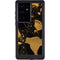 Black and Gold Scattered Marble Galaxy S24 Ultra Waterproof Case