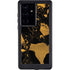 Black and Gold Scattered Marble Galaxy S24 Ultra Waterproof Case
