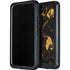 Black and Gold Scattered Marble Galaxy S24 Waterproof Case