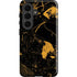 Black and Gold Scattered Marble Galaxy S26 Impact Case