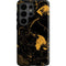 Black and Gold Scattered Marble Galaxy S26 Ultra Impact Case