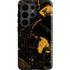 Black and Gold Scattered Marble Galaxy S26 Ultra Impact Case