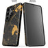 Black and Gold Scattered Marble Galaxy S26 Ultra Impact Case