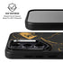Black and Gold Scattered Marble Galaxy S26 Ultra Kickstand Case