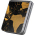 Black and Gold Scattered Marble Galaxy Z Flip6 Skin
