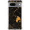Black and Gold Scattered Marble Google Pixel 8a Clear Case