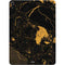 Black and Gold Scattered Marble Apple iPad Air Skin