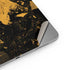 Black and Gold Scattered Marble Apple iPad Air Skin