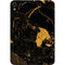 Black and Gold Scattered Marble Apple iPad Mini Skin
