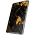 Black and Gold Scattered Marble iPad Cases