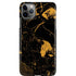 Black and Gold Scattered Marble iPhone Cases