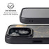 Black and Gold Scattered Marble iPhone 13 Kickstand Case