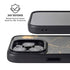Black and Gold Scattered Marble iPhone 15 Pro Max Kickstand Case