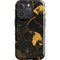 Black and Gold Scattered Marble iPhone 16 Pro Impact Case
