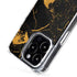 Black and Gold Scattered Marble iPhone 16 Pro MagSafe Case