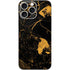 Black and Gold Scattered Marble iPhone 16 Pro Max Skin