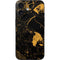 Black and Gold Scattered Marble iPhone 16 Skin