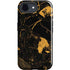 Black and Gold Scattered Marble iPhone 16e Impact Case