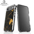 Black and Gold Scattered Marble iPhone 17 Air Clear Case