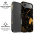 Black and Gold Scattered Marble iPhone 17 Air Magsafe Impact Case