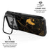 Black and Gold Scattered Marble iPhone 17 Pro Kickstand Case