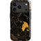 Black and Gold Scattered Marble iPhone 17 Pro Magsafe Impact Case