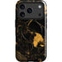 Black and Gold Scattered Marble iPhone 17 Pro Magsafe Impact Case