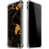 Black and Gold Scattered Marble iPhone Cases