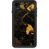 Black and Gold Scattered Marble iPhone Cases