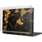 Black and Gold Scattered Marble MacBook Cases