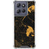 Black and Gold Scattered Marble Moto G Stylus 5G (2025) Clear Case