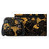 Black and Gold Scattered Marble Nintendo Skins