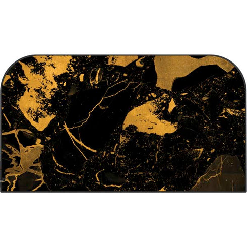 Black and Gold Scattered Marble Nintendo Switch 2 (2025) with Joy-Con Skin