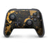 Black and Gold Scattered Marble Nintendo Skins