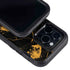Black and Gold Scattered Marble Otterbox Defender iPhone Skin