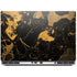 Black and Gold Scattered Marble Dell Precision Skin