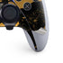 Black and Gold Scattered Marble PS5 DualSense Edge Pro Controller Skin