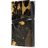 Black and Gold Scattered Marble PlayStation PS5 Skins