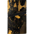 Black and Gold Scattered Marble PS5 Pro Disk Bundle Skin