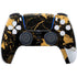 Black and Gold Scattered Marble PS5 Pro Disk Bundle Skin