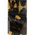Black and Gold Scattered Marble PS5 Pro Disk Console Skin