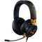 Black and Gold Scattered Marble Razer Kraken X Skin