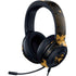 Black and Gold Scattered Marble Razer Kraken X Skin