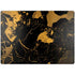 Black and Gold Scattered Marble Surface Laptop 7 13.8in Skin