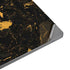 Black and Gold Scattered Marble Laptop Skins