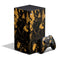 Black and Gold Scattered Marble XBox Series X Digital Edition Bundle Skin