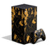 Black and Gold Scattered Marble XBox Series X Digital Edition Bundle Skin