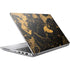 Black and Gold Scattered Marble HP ZBook Fury 16 G10 Skin