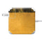Black and Gold Split Marble 85W Power Adapter (15 and 17 inch MacBook Pro Charger) Skin